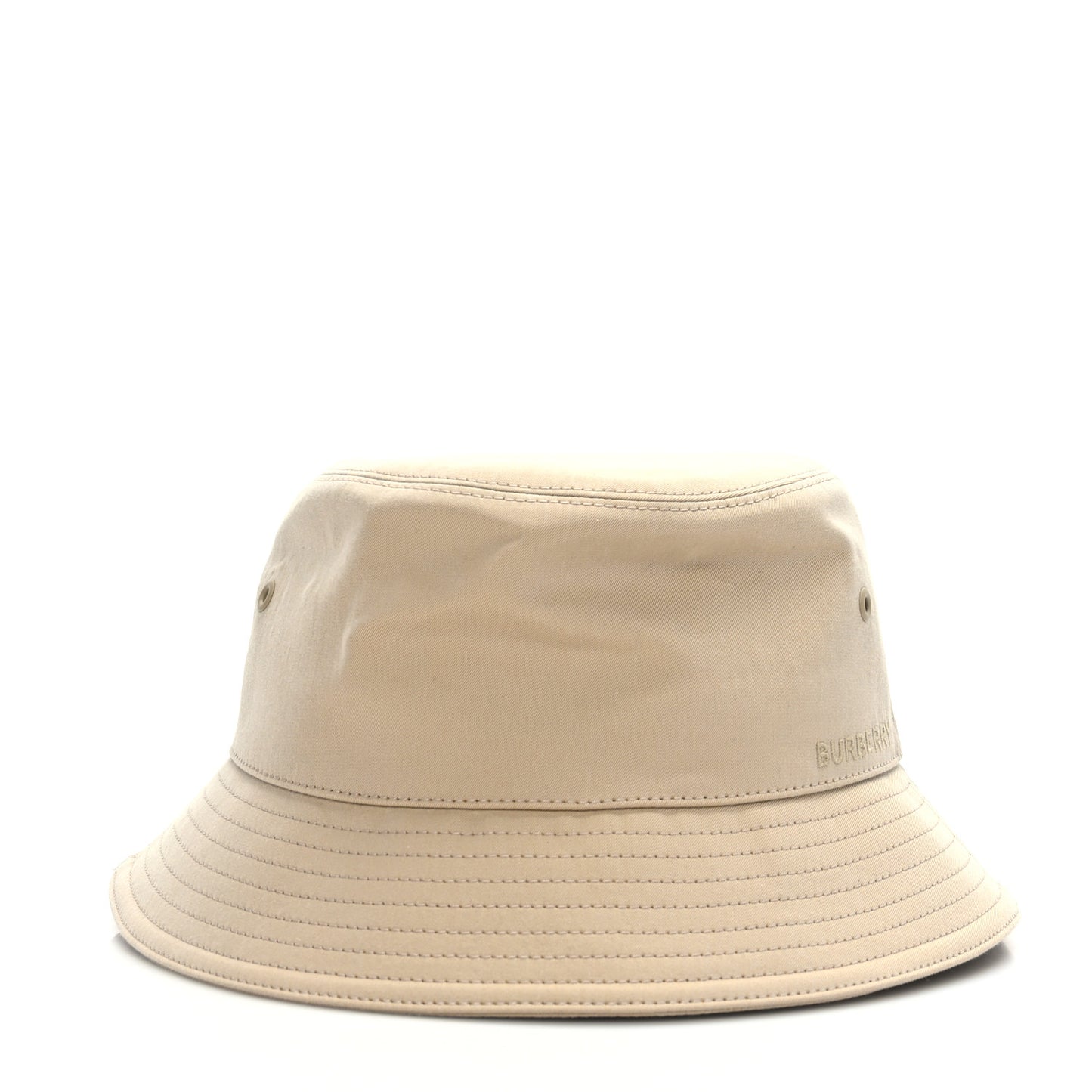 Cotton Gabardine Bucket Hat M Honey