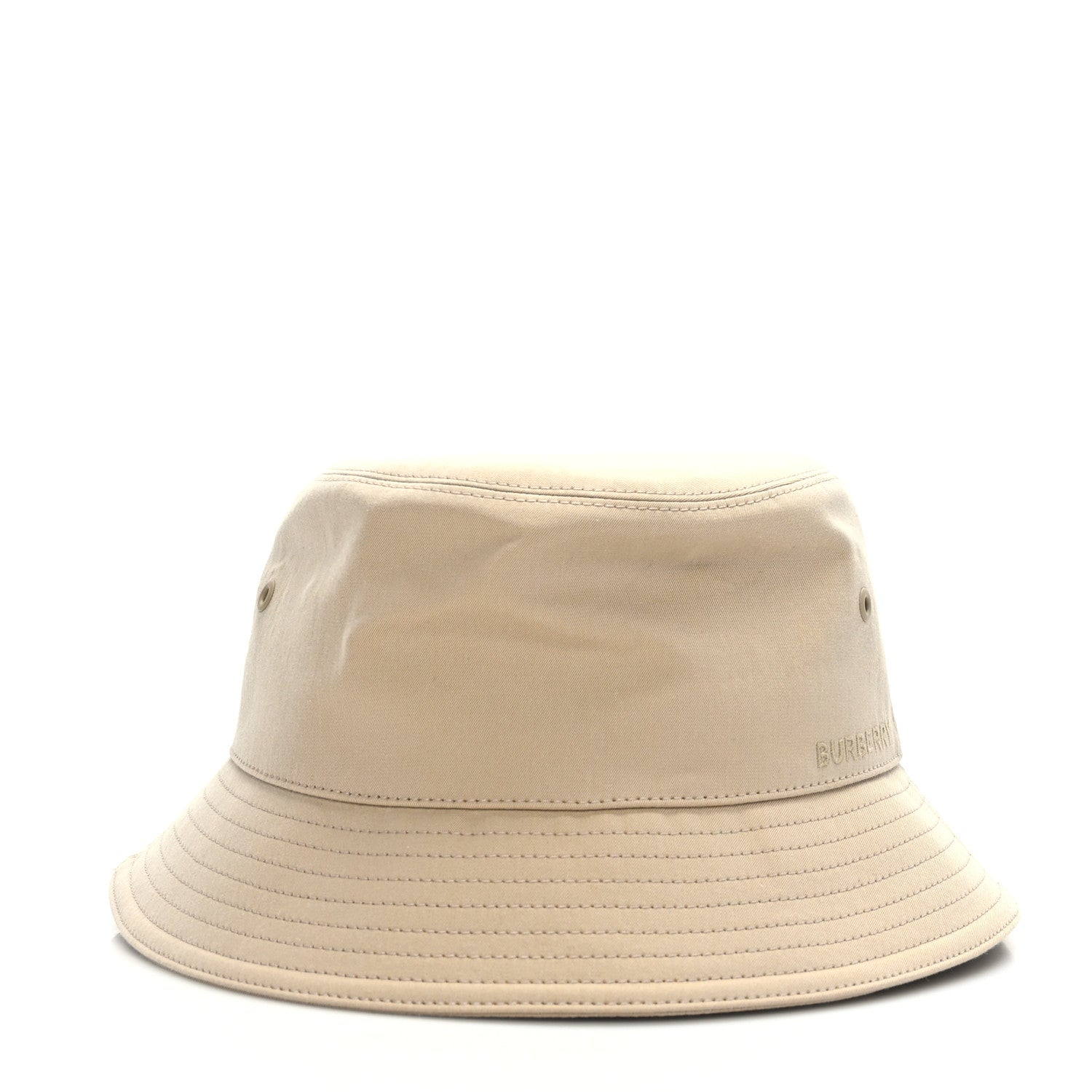 Burberry Cotton Gabardine Bucket Hat M Honey 4 of 7
