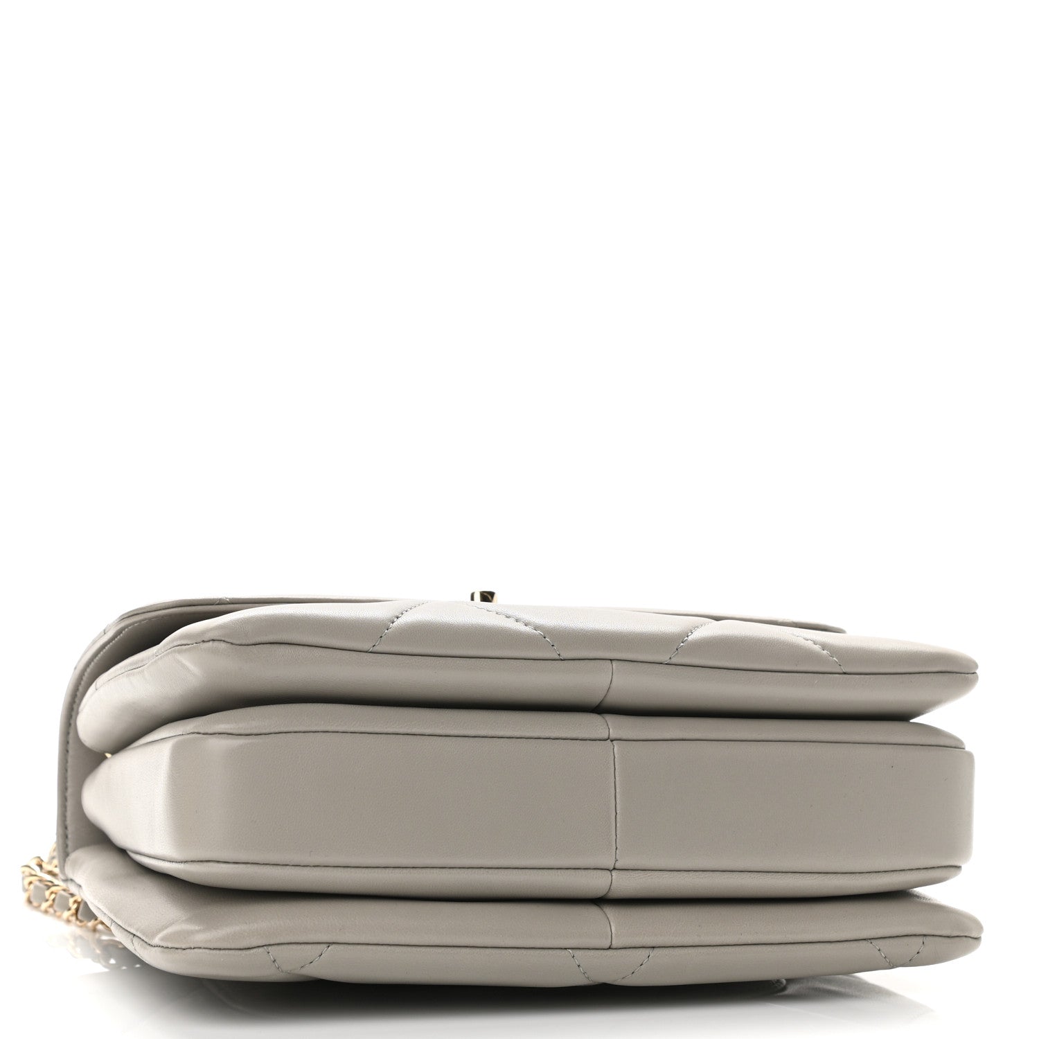 Chanel Lambskin Quilted Small Trendy CC Top Handle Flap Grey 4 of 11