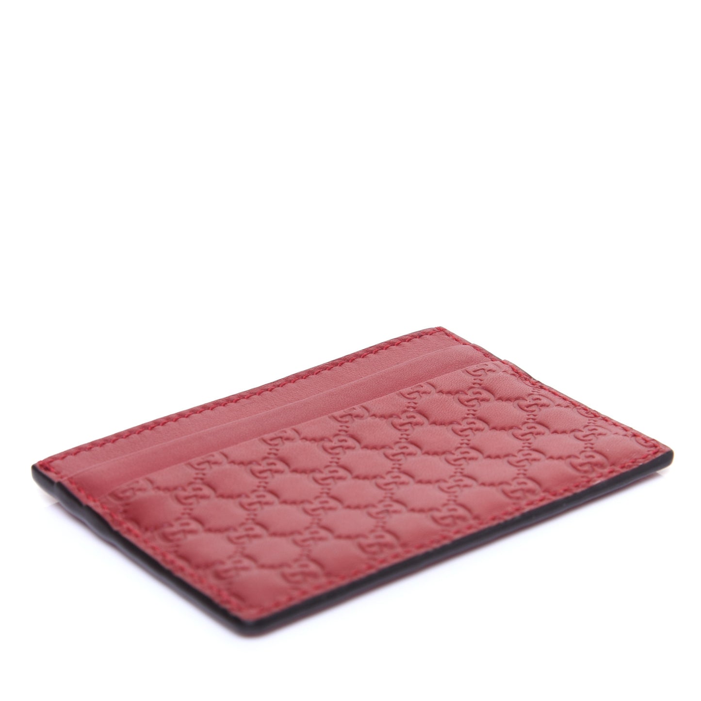 Microguccissima Card Holder Red