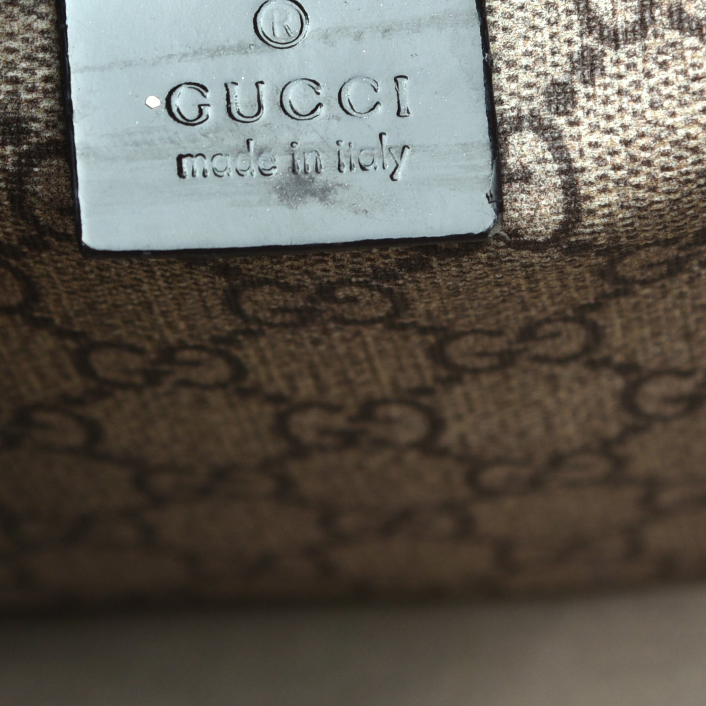 GG Plus Monogram Tattoo Heart Medium Joy Boston Dark Brown