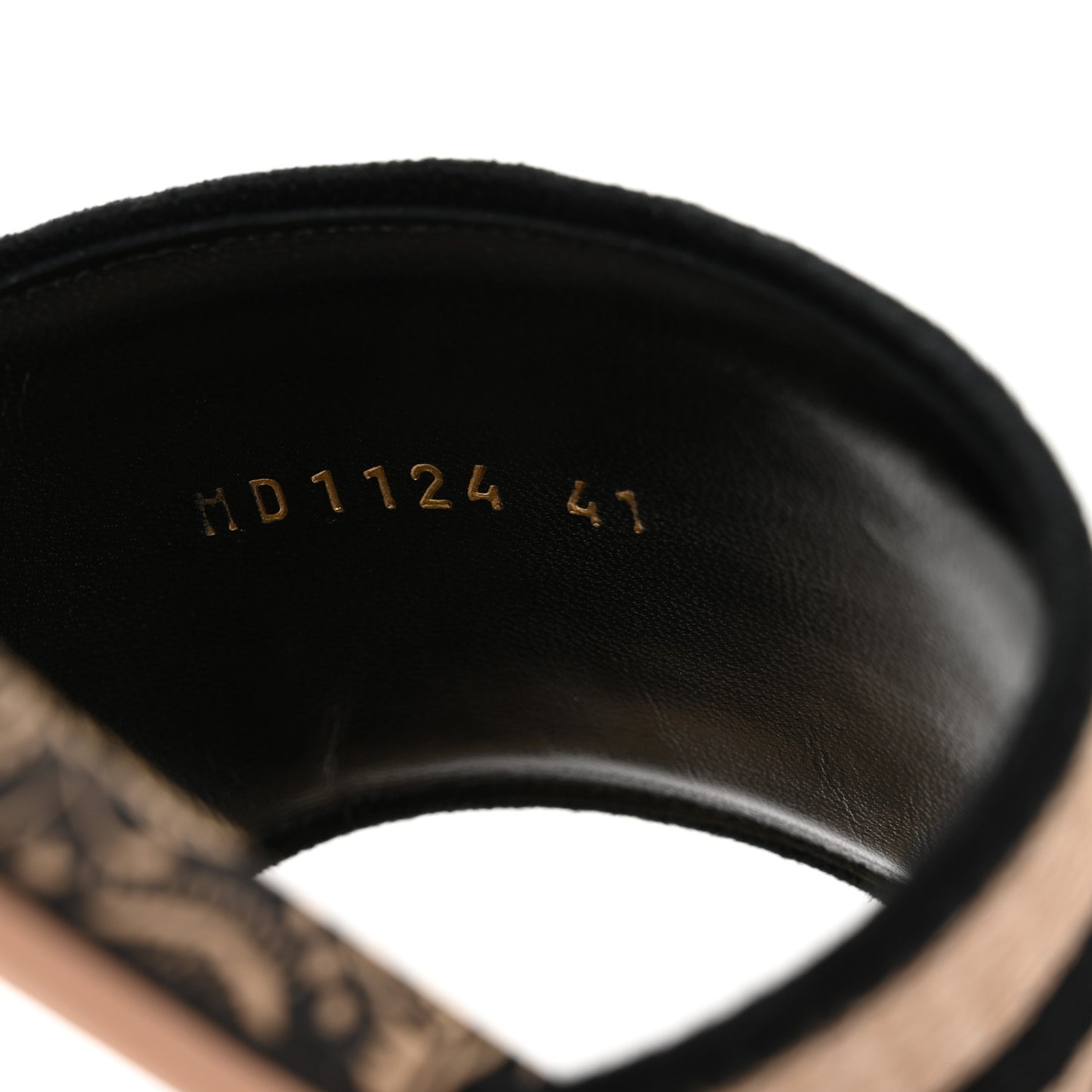 Straw Embroidered Dway Flat Slide Sandals 41 Natural Black