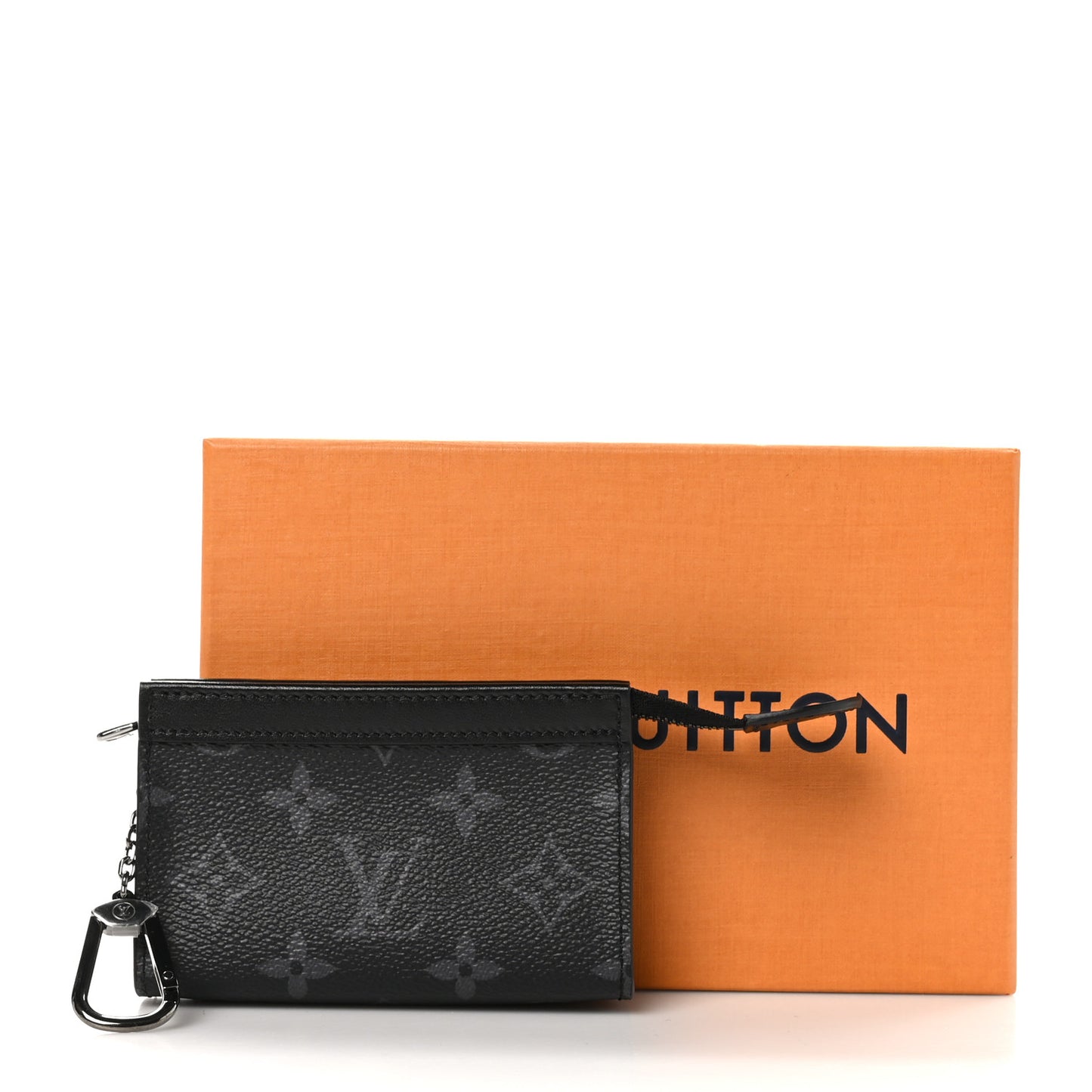 Monogram Eclipse Key Pouch Voyage