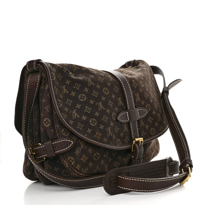 Louis Vuitton Monogram Idylle Saumur MM Fusain 5 of 11