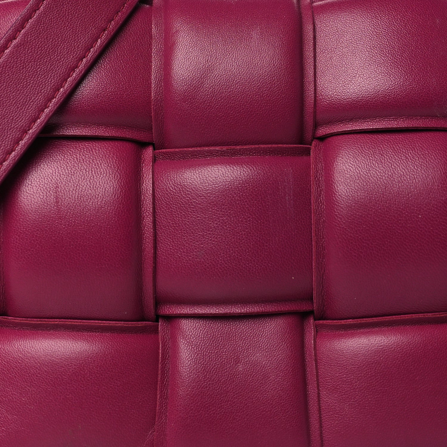 Bottega Veneta Nappa Maxi Intreccio Padded Cassette Crossbody Bag Cinnabar 8 of 11