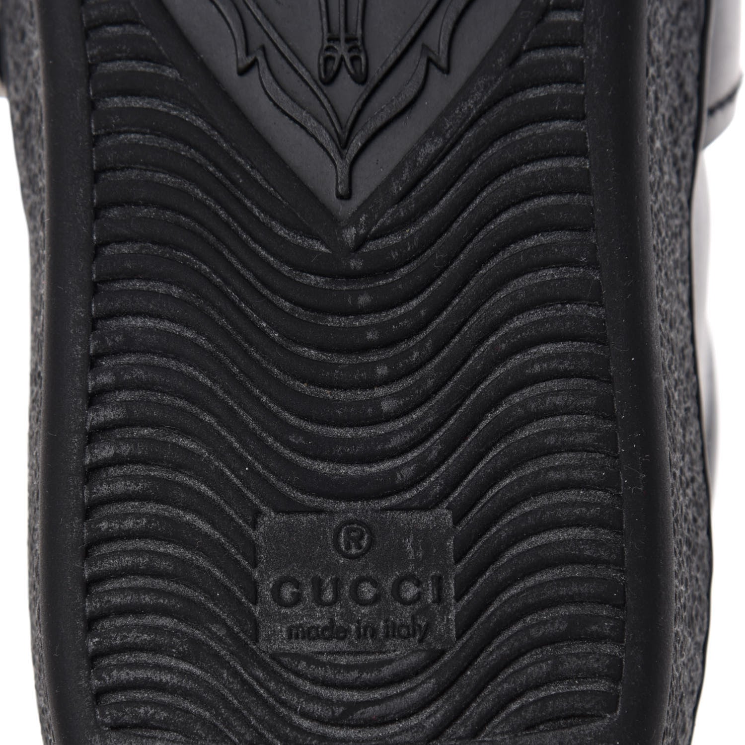 Gucci Calfskin Ayers Web Mens Dionysus High Top Sneakers 9.5 Black 9 of 11