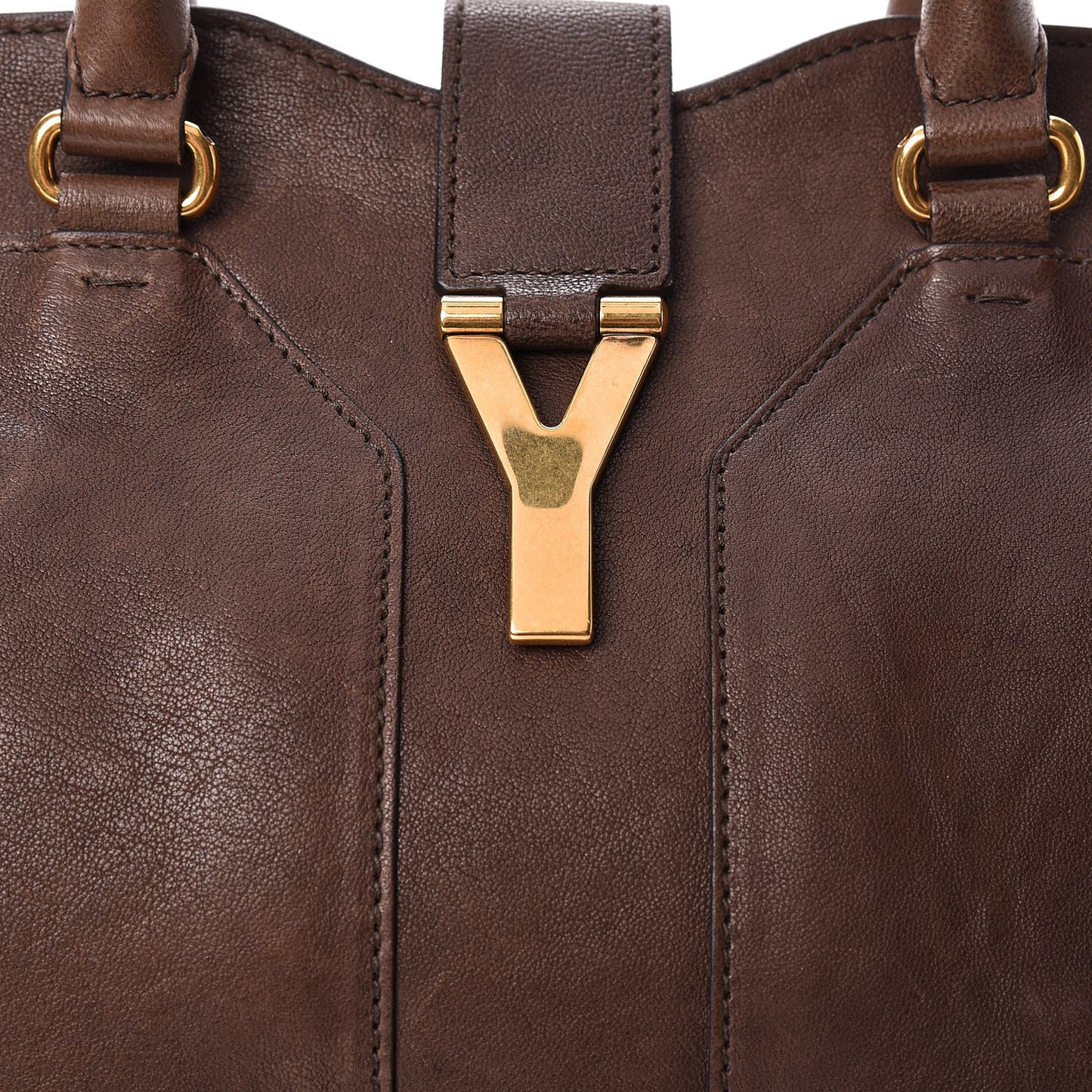 Sheepskin Large Cabas ChYc Dark Brown