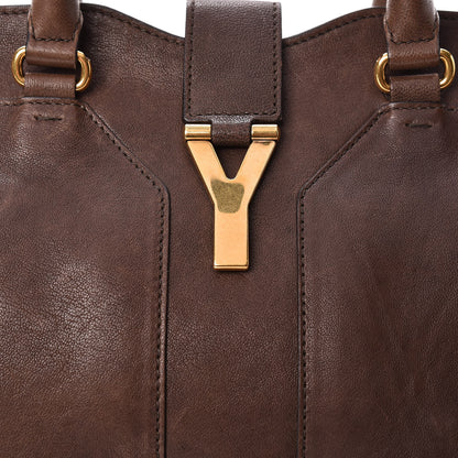Saint Laurent Sheepskin Large Cabas ChYc Dark Brown 8 of 12