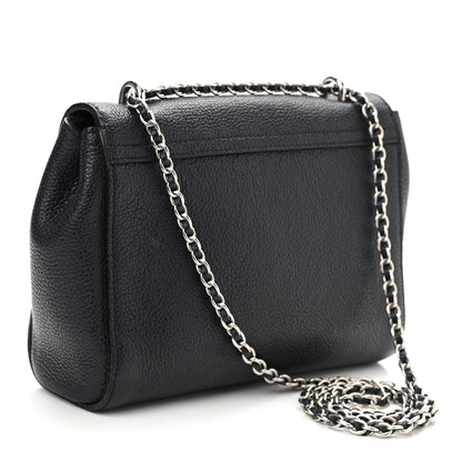 Mulberry Small Classic Grain Small Lily Flap Midnight Blue 2 of 8