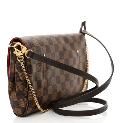 Louis Vuitton Damier Ebene Favorite MM 3 of 10