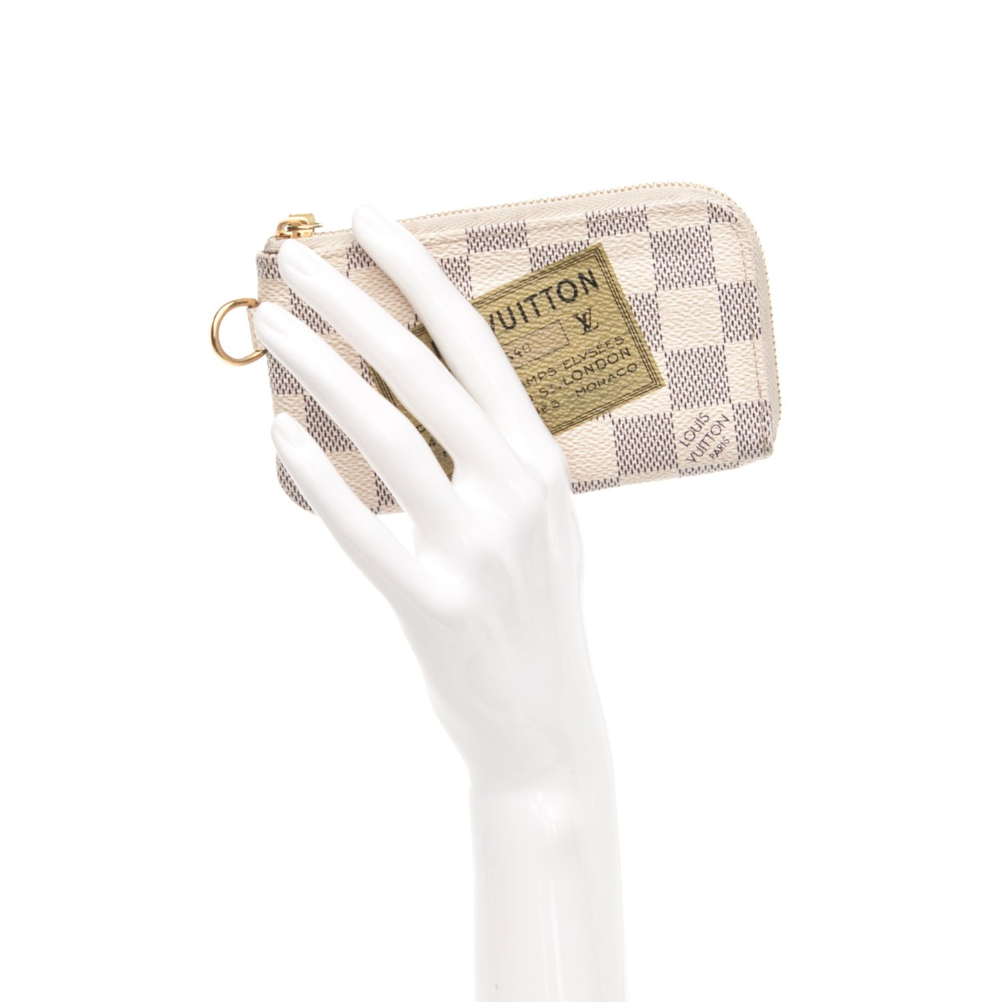 Damier Azur Complice Trunks and Bags Key Pouch