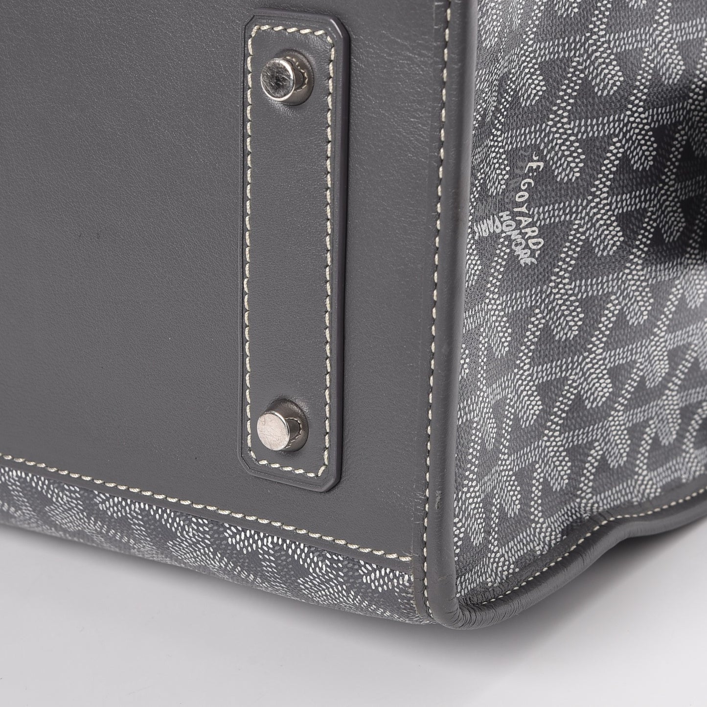 Goyardine Marquises Tote Grey