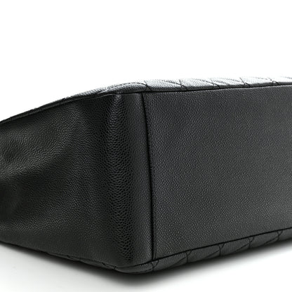 Chanel Caviar Quilted Grand Shopping Tote GST Black 9 of 10
