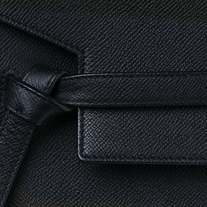 Celine Grained Calfskin Mini Belt Bag Abyss Blue 8 of 16