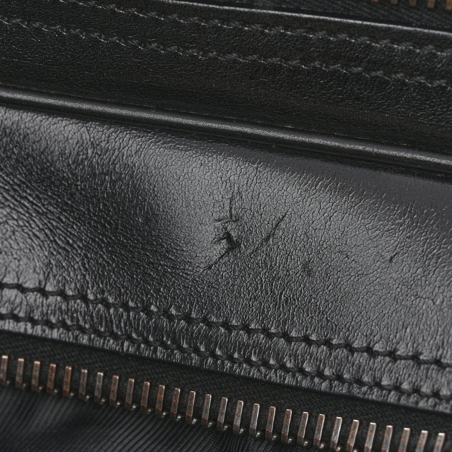 Prorsum Calfskin Studded Knight Satchel Black