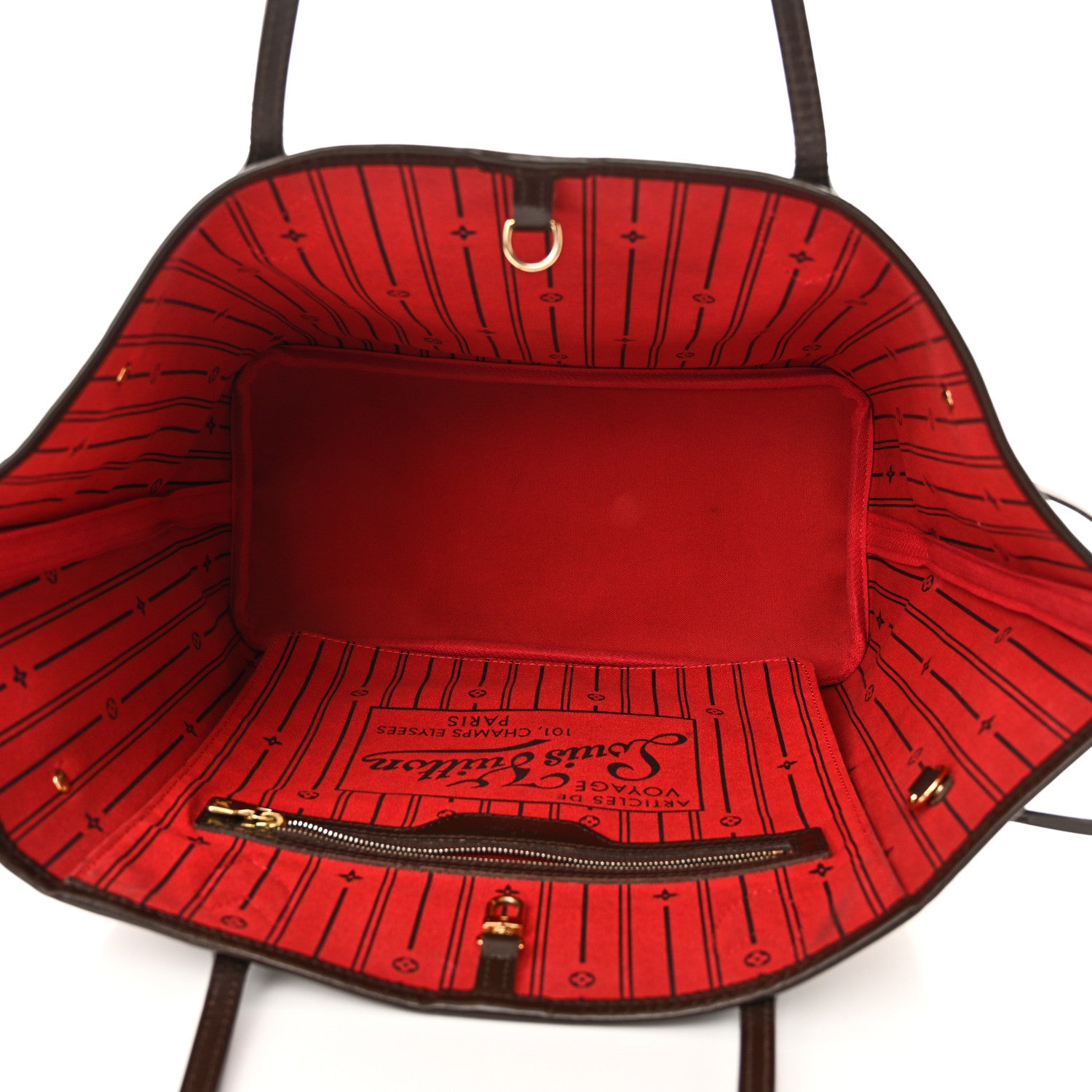 Louis Vuitton Damier Ebene Neverfull MM 5 of 10