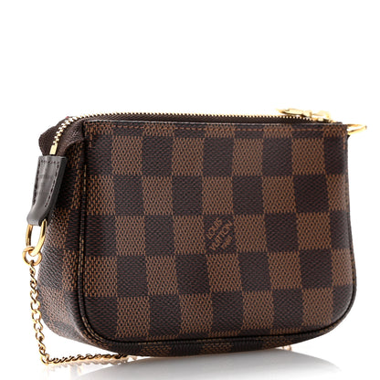 Louis Vuitton Damier Ebene Mini Pochette Accessories 3 of 8