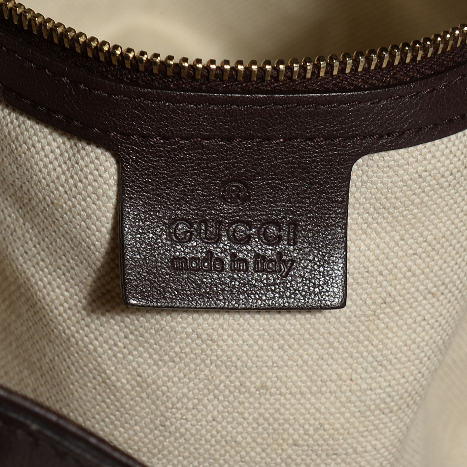 Gucci GG Supreme Monogram Medium Nice Tote Dark Brown 12 of 18