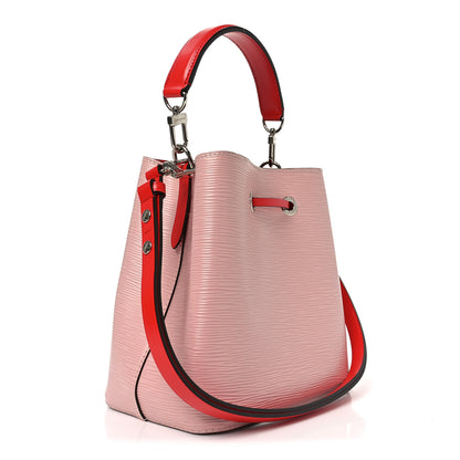 Louis Vuitton Epi NeoNoe BB Rose Ballerine 2 of 8