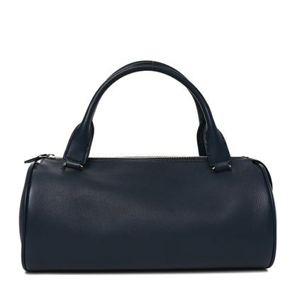 The Row Grained Calfskin Edith Bag Prussian Blue 1 of 9