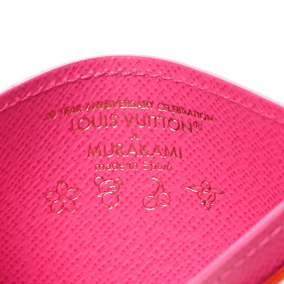 Louis Vuitton LV X TM Monogram Multicolor Card Holder Kawaii Pink 6 of 7