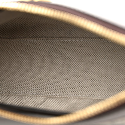 Gucci GG Supreme Monogram Textured Dollar Calfskin Web Small Ophidia GG Handbag Beige Ebony New Acero 5 of 10