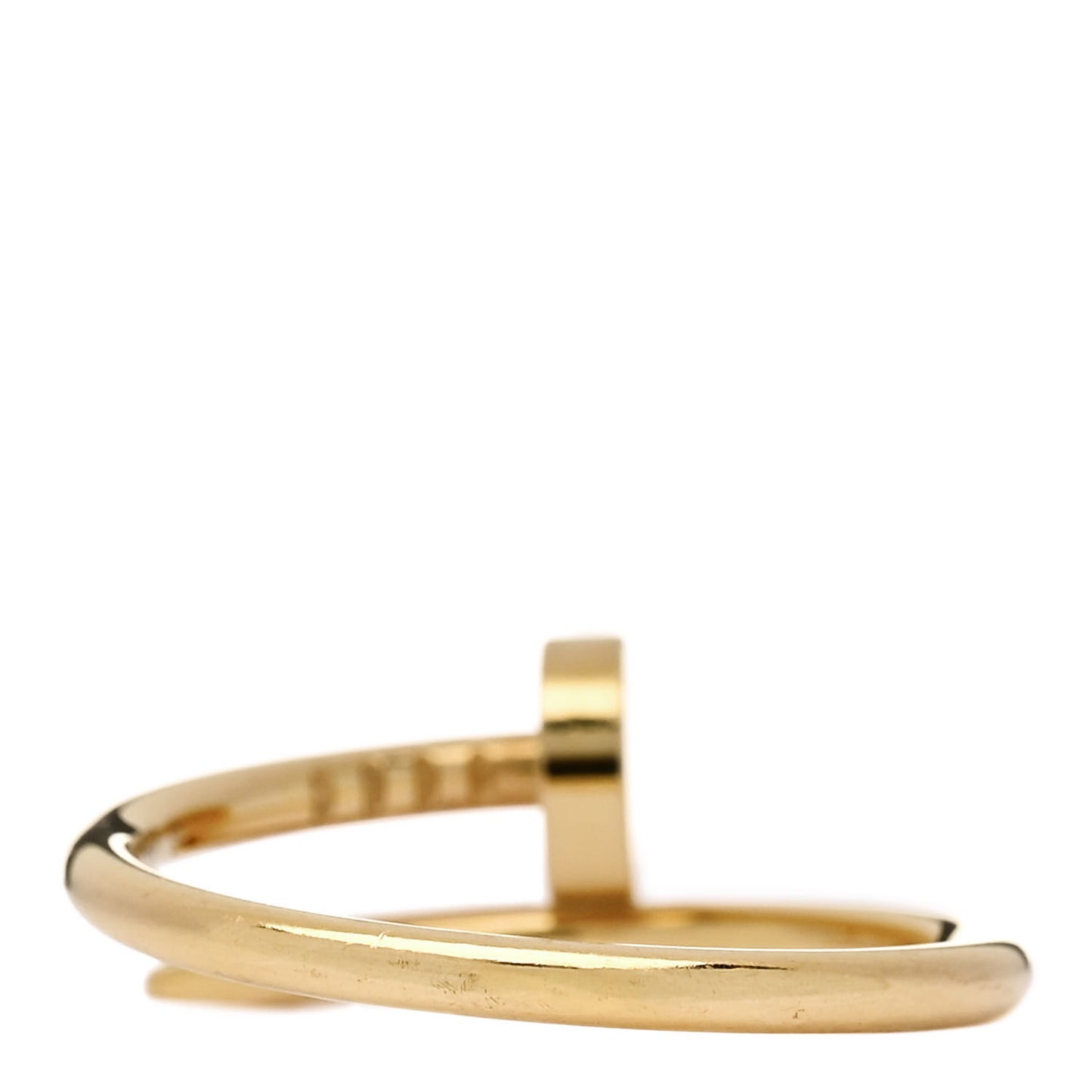 18K Yellow Gold Small Juste Un Clou Ring 53 6.25