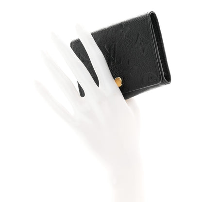 Louis Vuitton Empreinte Business Card Holder Black 2 of 8