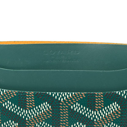 Goyard Goyardine Saint Sulpice Card Holder Green 6 of 9