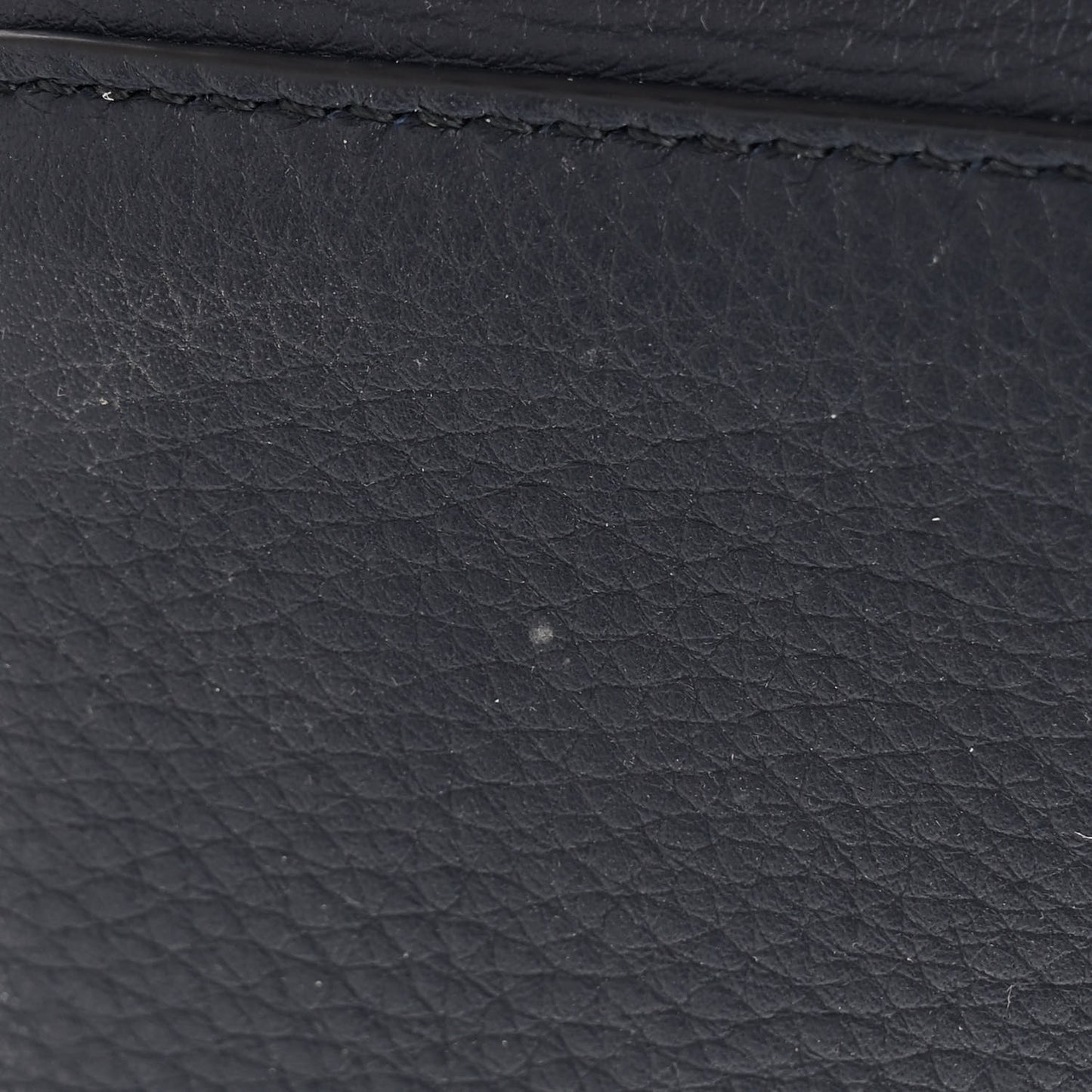 Tender Calfskin Extra Pocket L27 Argo Blue Melange