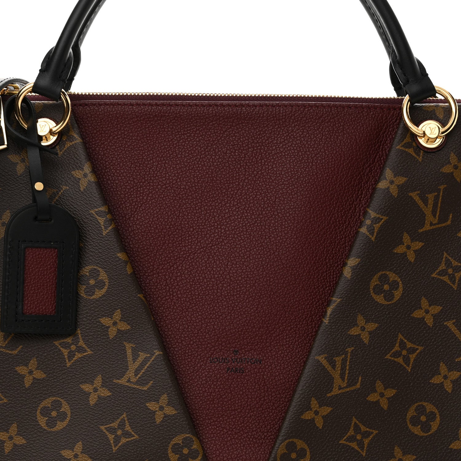 Louis Vuitton Monogram V Tote MM Bordeaux 8 of 10