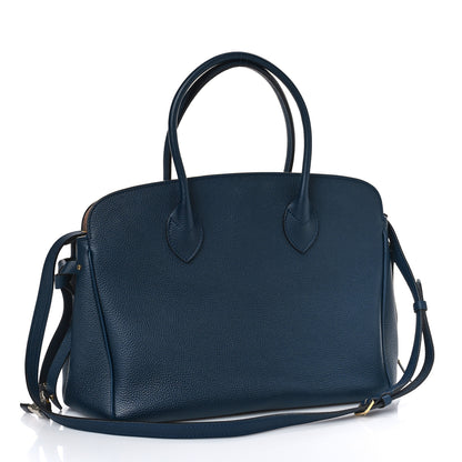 Louis Vuitton Veau Nuage Milla MM Bleu Marine 3 of 8