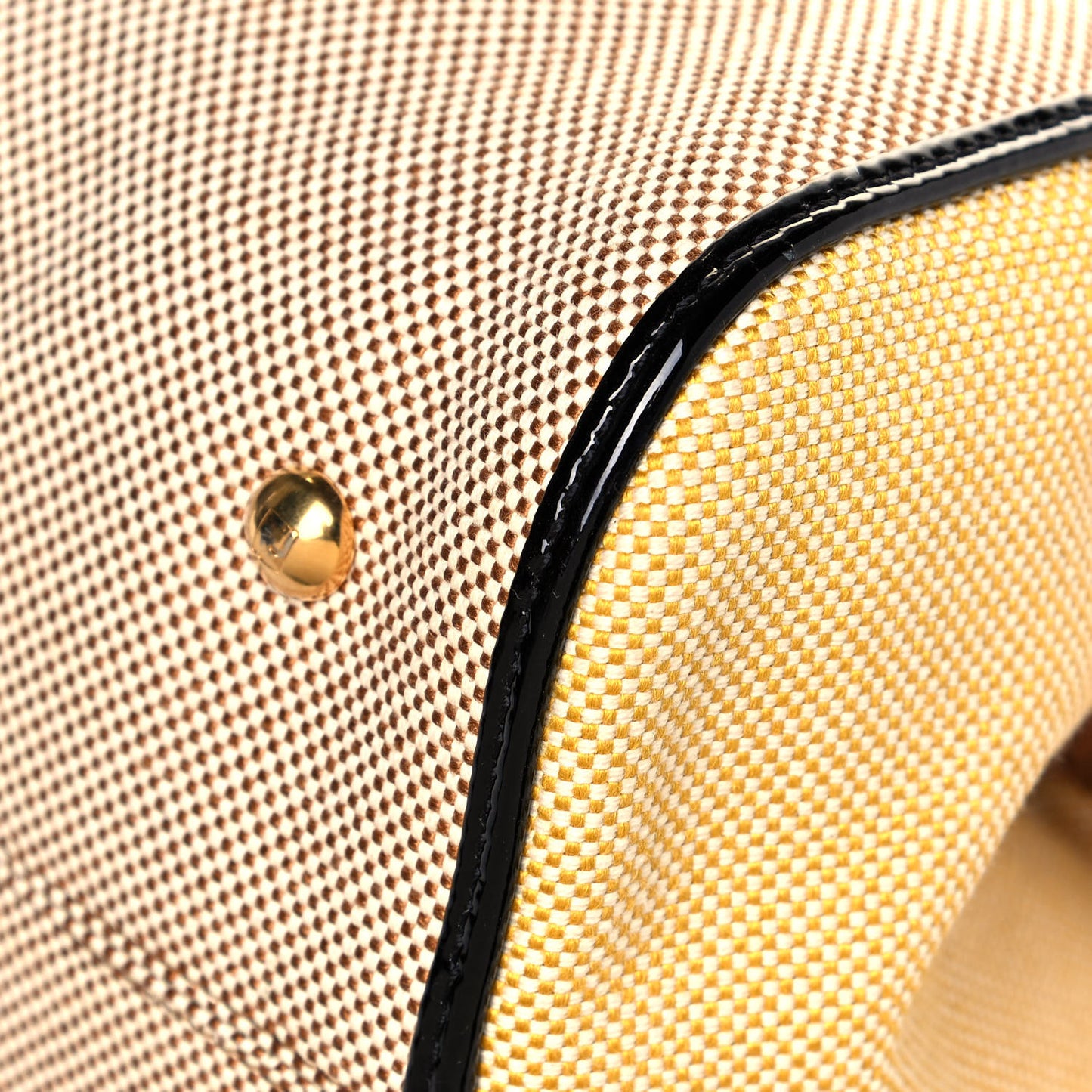 Canvas Colorblock Chameleon Tote Natural