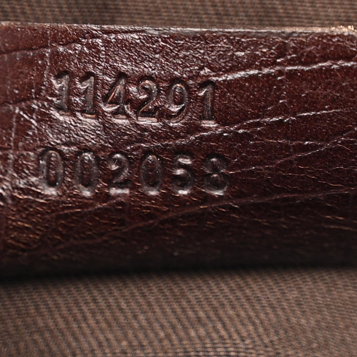 GG Plus Monogram Shoulder Bag Dark Brown