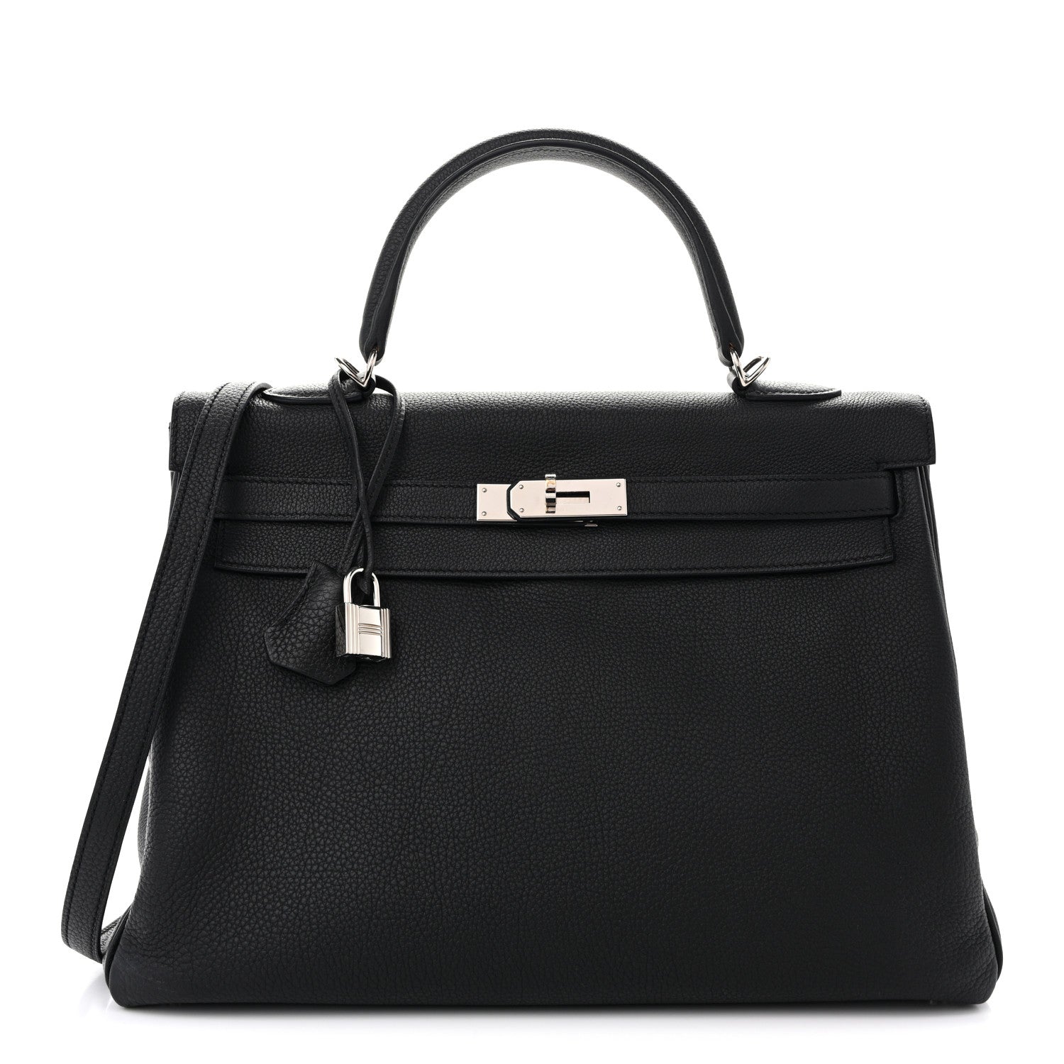 Hermes Togo Kelly Retourne 35 Black 1 of 12