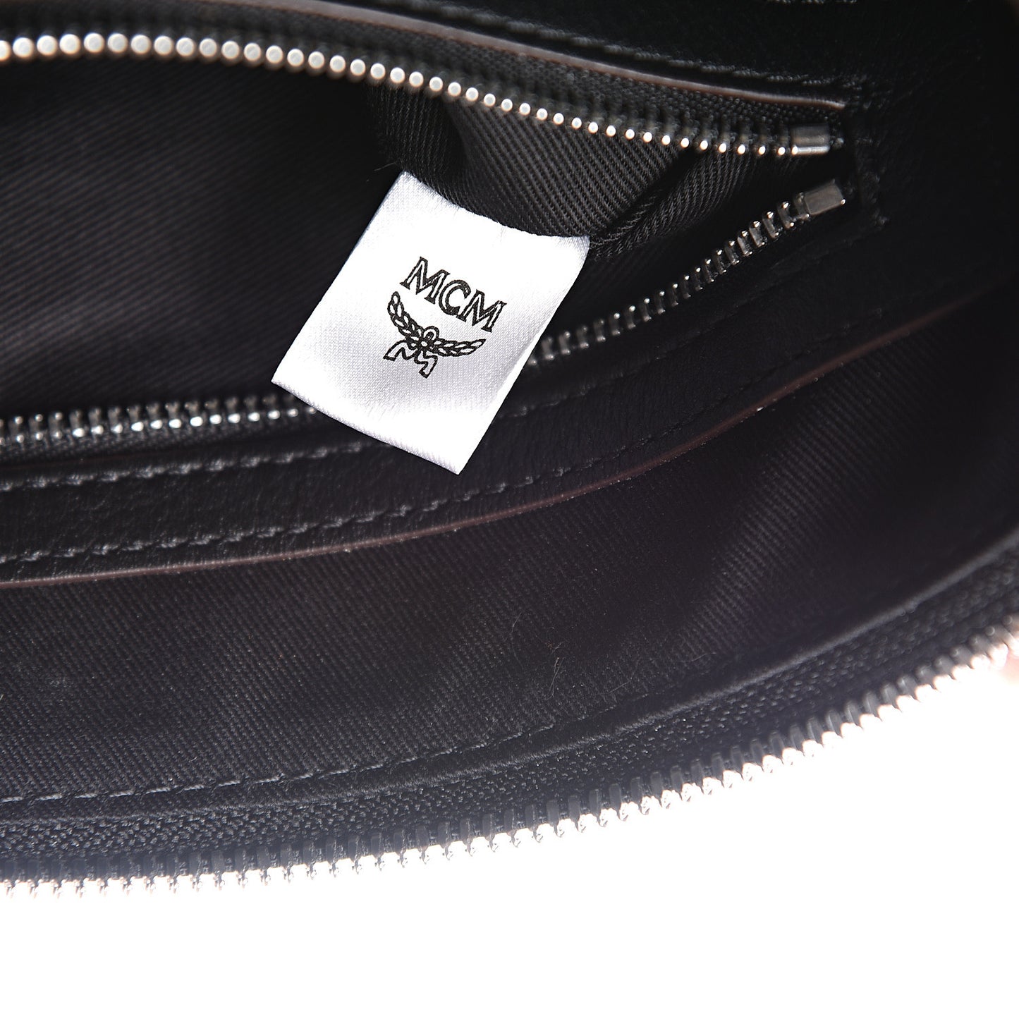Calfskin Ottomar Monogram Medium Crossbody Pouch Black