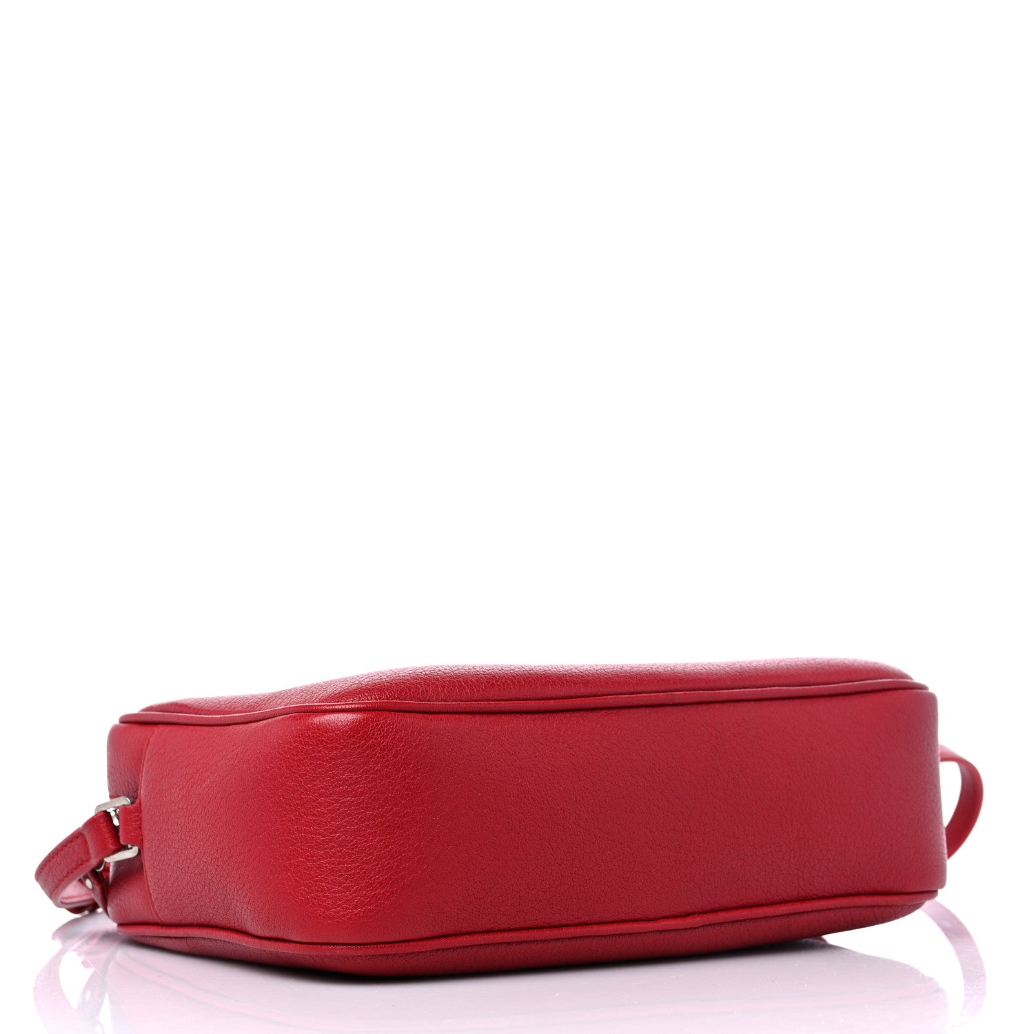 Saint Laurent Lambskin Monogram Lou Camera Bag Eros Red 4 of 9