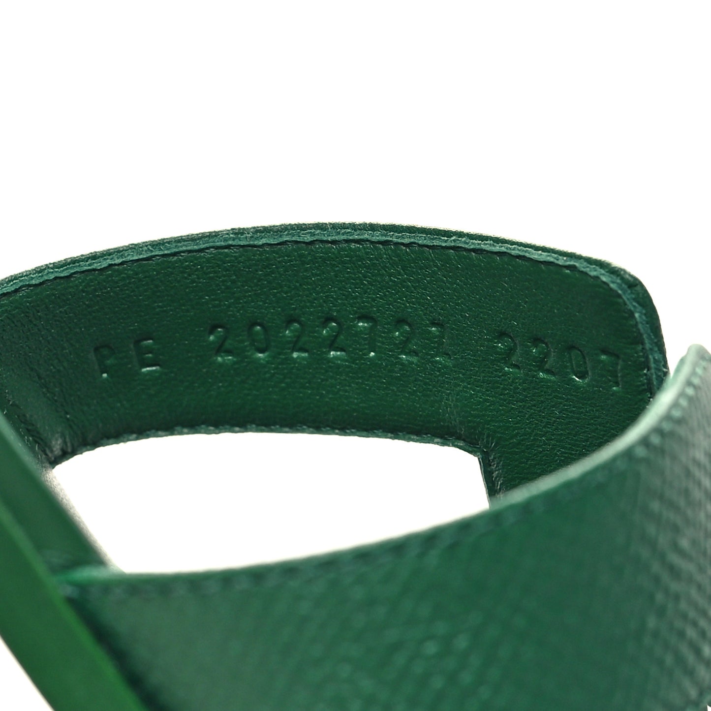 Epsom Oran Sandals 38.5 Vert Cactus