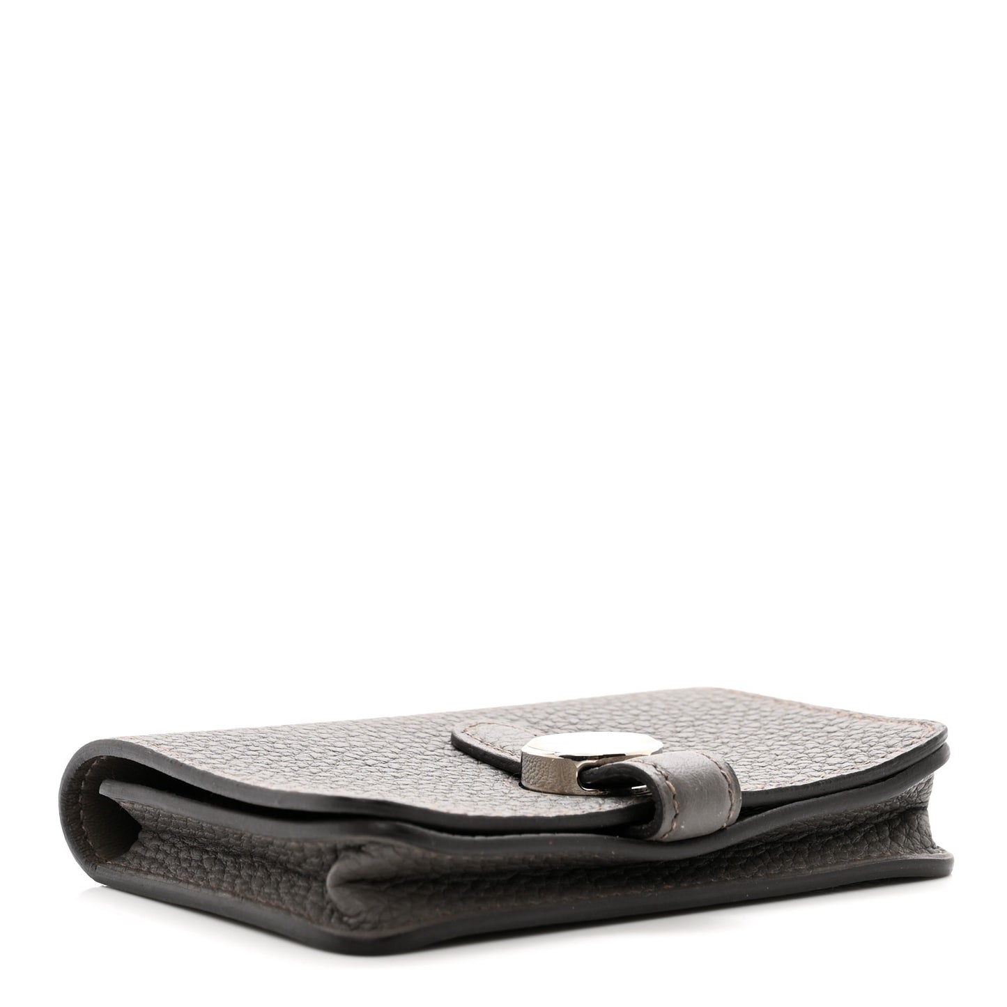Togo Dogon Card Case Etain