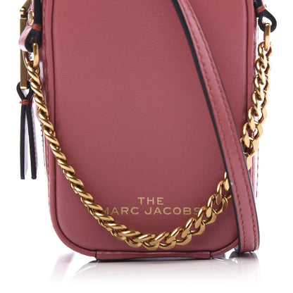 Marc Jacobs Smooth Calfskin The Mini Vanity Crossbody Bag Santa Fe Red 9 of 9