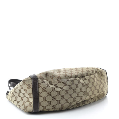 Gucci Monogram Medium Abbey Shoulder Bag Dark Brown 5 of 11