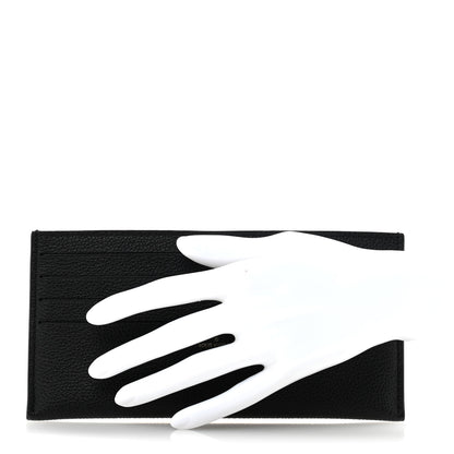 Louis Vuitton Calfskin Felicie Chain Wallet Card Holder Insert Black 2 of 6