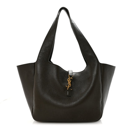 Saint Laurent Grained Deerskin Bea Tote Musk 1 of 9