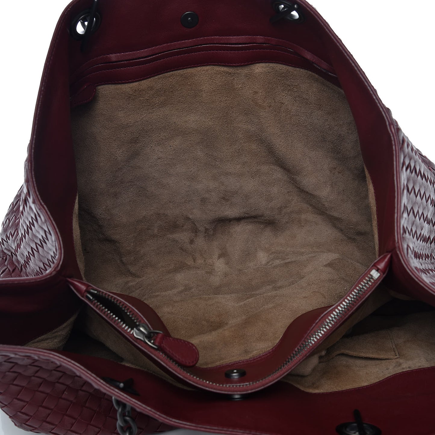 Nappa Intrecciato Large Tote Barolo