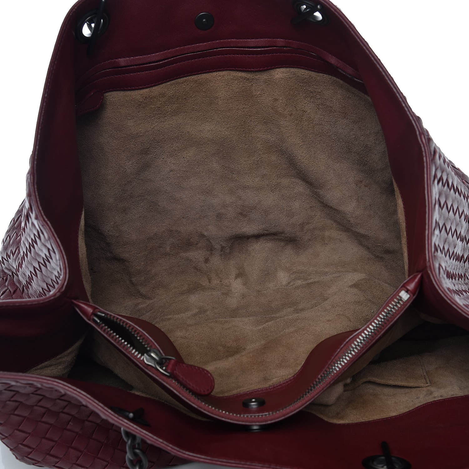 Bottega Veneta Nappa Intrecciato Large Tote Barolo 6 of 24