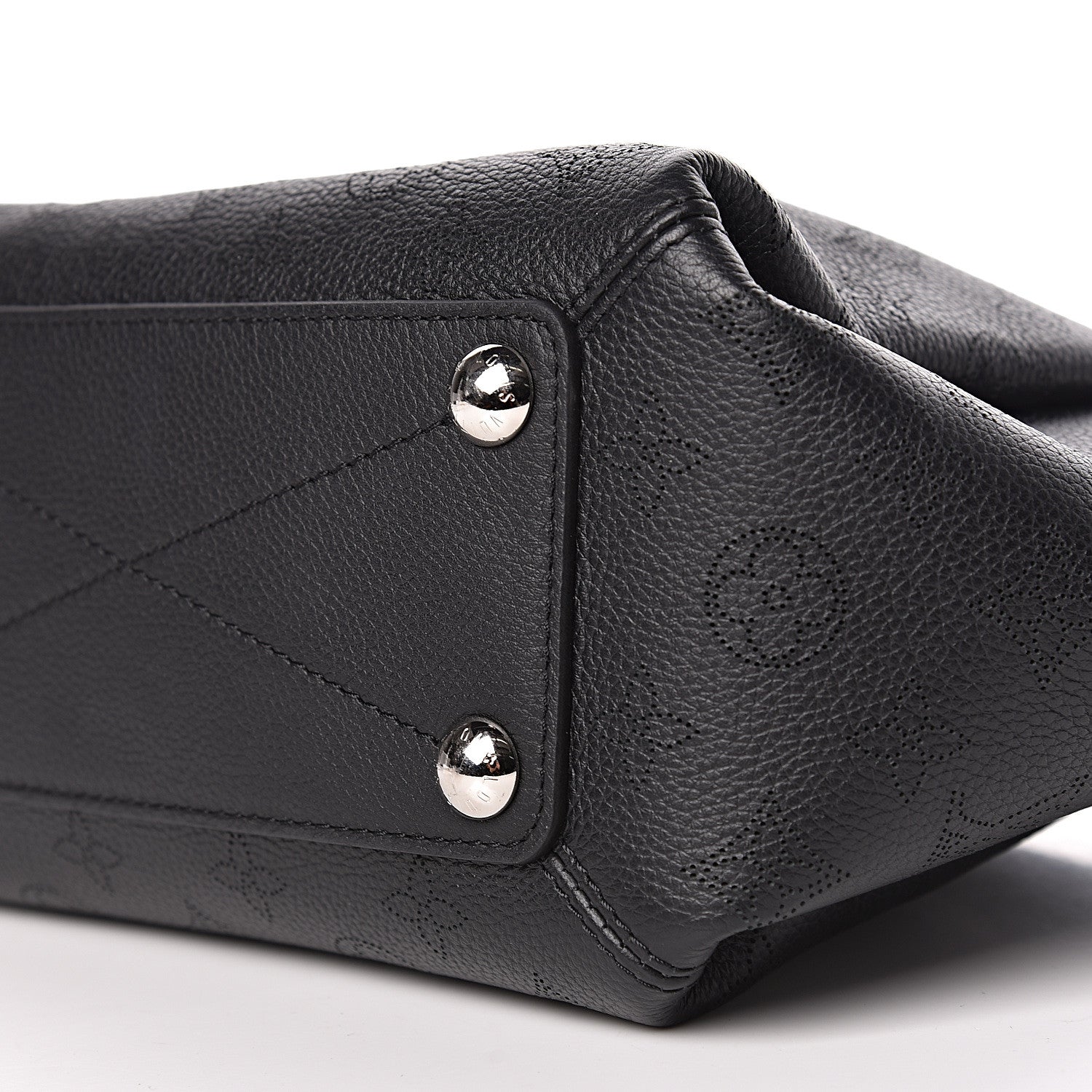 Louis Vuitton Mahina Babylone Chain BB Black 10 of 11