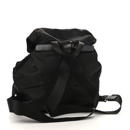 Prada Nylon Vela Medium Backpack Black 3 of 9