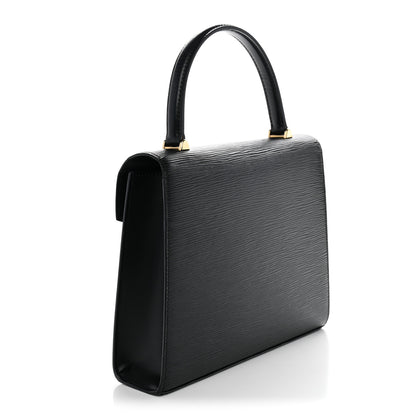 Louis Vuitton Epi Malesherbes Black 3 of 11