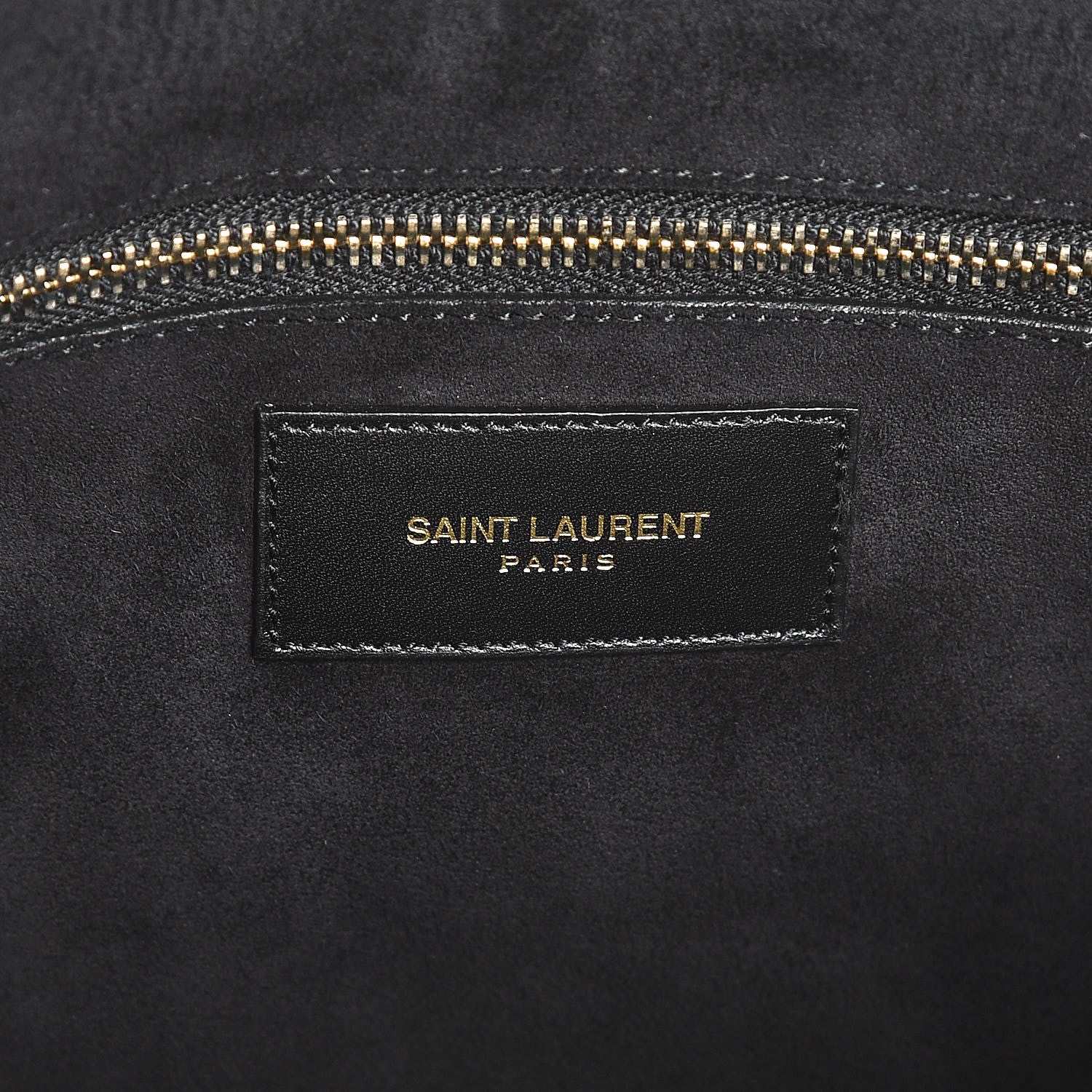 Saint Laurent Calfskin Classic Duffle 6 Black 10 of 36