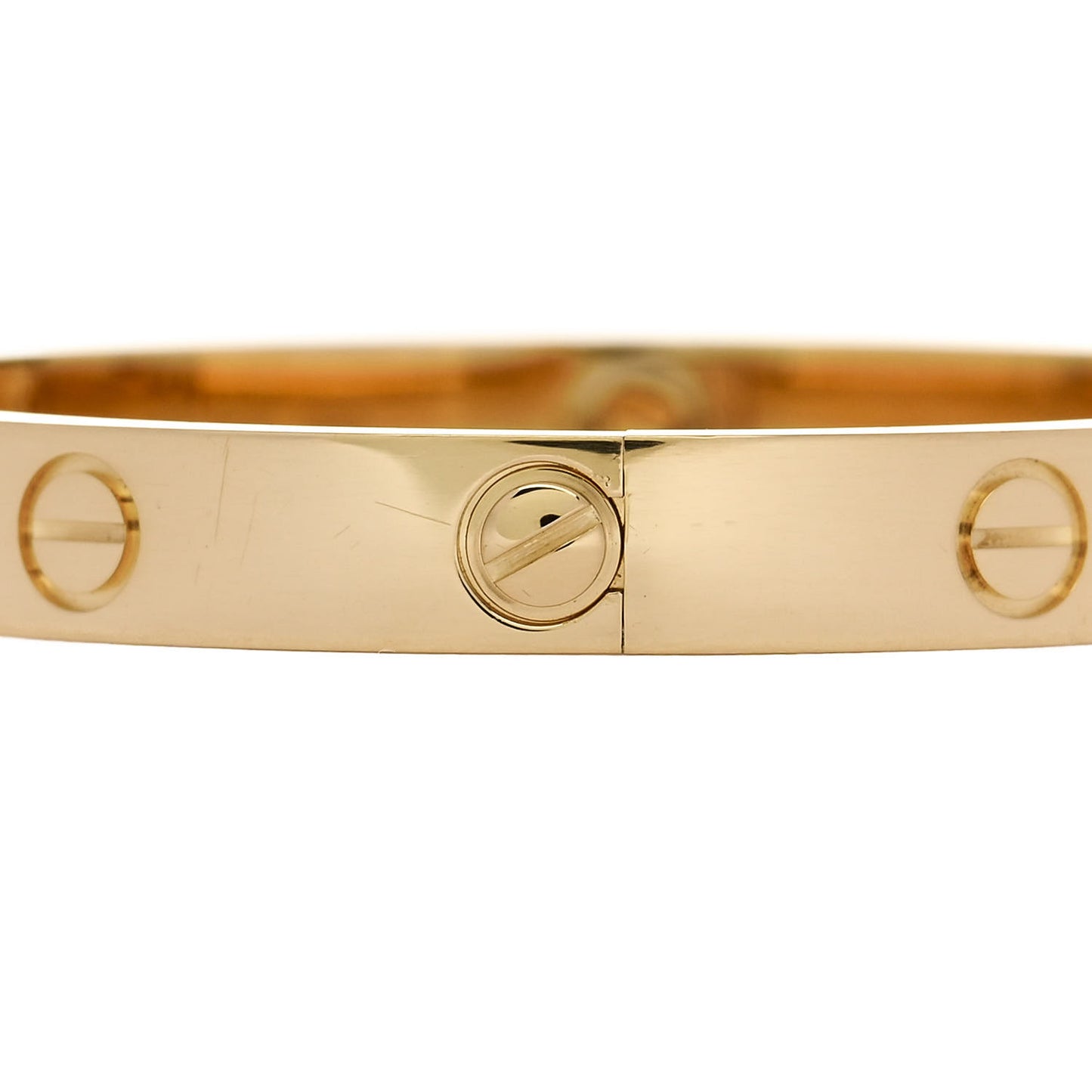 18K Yellow Gold LOVE Bracelet 16